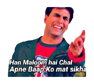 Sticker from Akshay Kumar