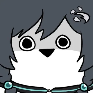 🐟 emoji 李李鈴蘭 / Linglan Lily Telegram sticker 7 of 115