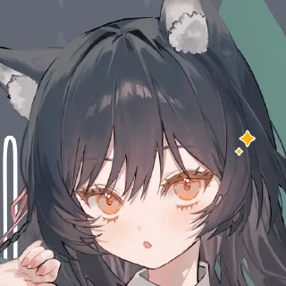 🐺 emoji 李李鈴蘭 / Linglan Lily Telegram sticker 23 of 115