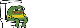 🚽 emoji Pepe @trystickers Telegram sticker 14 of 37