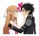Sticker from Sword Art Online