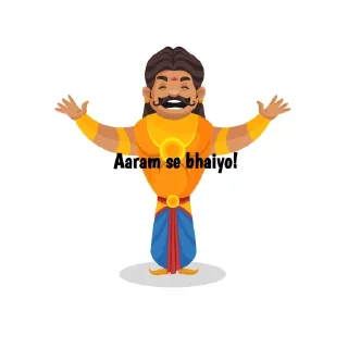 Sticker from Duryodhan ka hak h bs