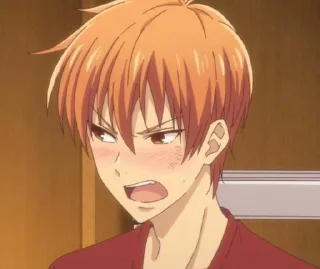 😳 emoji Kyo Sohma Telegram sticker 17 of 117