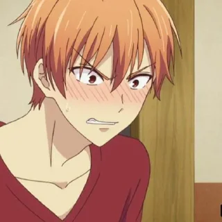 😳 emoji Kyo Sohma Telegram sticker 19 of 117