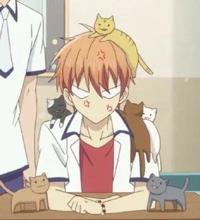 😡 emoji Kyo Sohma Telegram sticker 14 of 117
