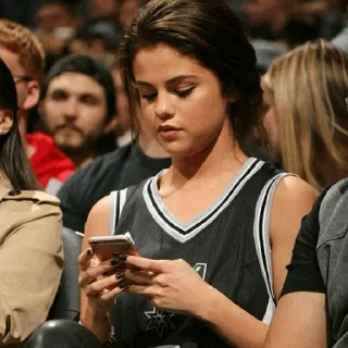 🤷‍♀ emoji Selena Gomez || @san_1508 Telegram sticker 5 of 69