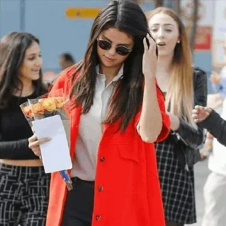 ☮ emoji Selena Gomez || @san_1508 Telegram sticker 11 of 69