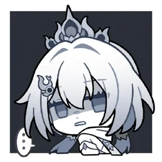 😦 emoji Rin core:3 Telegram sticker 17 of 50