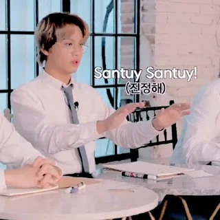 🪞 emoji ❉  Lee Donghyuck ;  @ncmsantower Telegram sticker 21 of 50