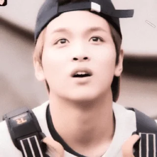 Sticker from Lee donghyuck ； @SPOILEDKIDS