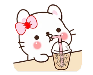 🥤 emoji La Xi @Stickersey Telegram sticker 18 of 45