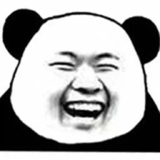 😆 emoji Mono Meme Telegram sticker 1 of 120