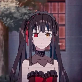 Sticker from ⊱┊Kurumi Tokisaki @JAEGERSQ