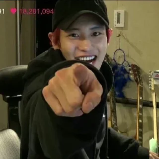 😂 emoji Chanyeol Laughs @editorsagaz Telegram sticker 18 of 22