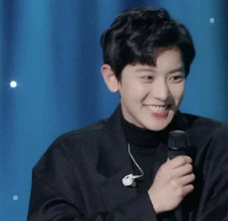 😂 emoji Chanyeol Laughs @editorsagaz Telegram sticker 13 of 22