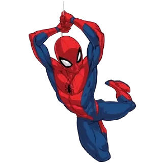 🙃 emoji Ultimate Spider-Man Telegram sticker 24 of 35