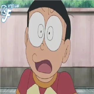 😨 emoji Nobita Telegram sticker 6 of 12