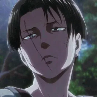⚔ emoji Levi ackerman Telegram sticker 10 of 30