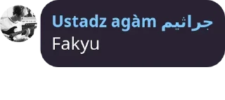 ☠ emoji Ustadz agàm Telegram sticker 11 of 35