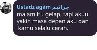 ☠ emoji Ustadz agàm Telegram sticker 6 of 35