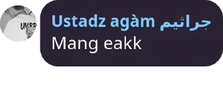 ☠ emoji Ustadz agàm Telegram sticker 2 of 35