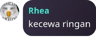 Sticker from rhea mc