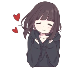 💕 emoji Menhera-chan. EN @waesticker Telegram sticker 2 of 41