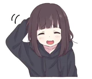😬 emoji Menhera-chan. EN @waesticker Telegram sticker 24 of 41