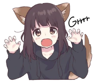 😡 emoji Menhera-chan.6 EN @bistic Telegram sticker 10 of 40