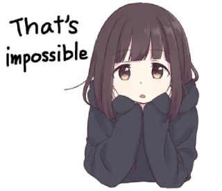 🤨 emoji Menhera-chan. EN @waesticker Telegram sticker 11 of 41