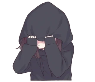 😖 emoji Menhera-chan. EN @waesticker Telegram sticker 15 of 41