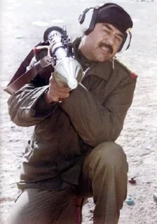 Sticker from Saddam