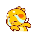 😭 emoji @zaraapoo pack (Animated) Telegram sticker 8 of 35