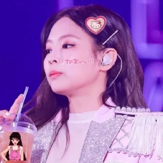 🍓 emoji Jennie cute Telegram sticker 21 of 22