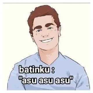 🙊 emoji Meme jowo nya rima Telegram sticker 19 of 71