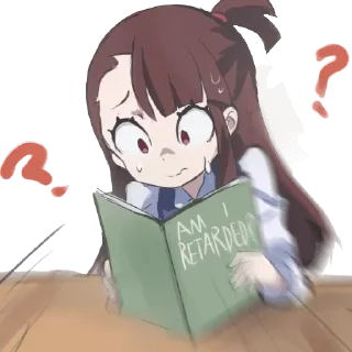 🤔 emoji cringe animemes Telegram sticker 4 of 120