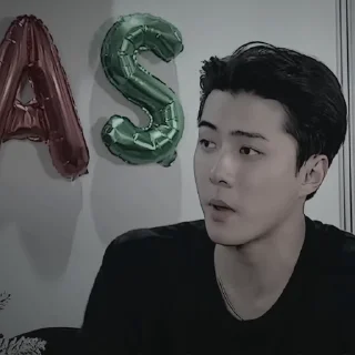 🏉 emoji 𓄲 Sehun - 01 [ @KOMPLEKGIF ] Telegram sticker 6 of 21
