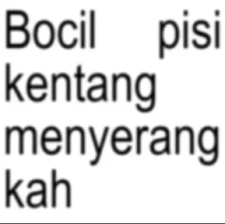🥔 emoji yera bocil windah Telegram sticker 5 of 35