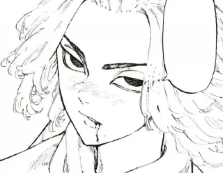 🤙 emoji Sano manjiro Telegram sticker 5 of 11