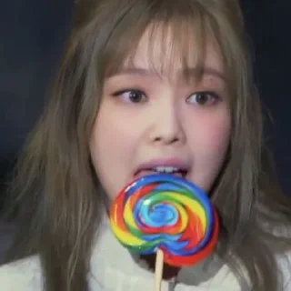 Sticker from Jennie cute by @rensreq