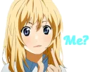 👆 emoji Kaori Miyazono by @rian95 Telegram sticker 12 of 120