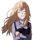 ☺️ emoji Kaori Miyazono by @rian95 Telegram sticker 18 of 120