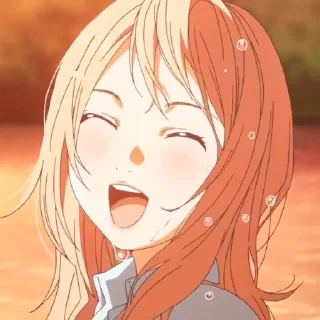 Sticker from Kaori Miyazono ; @yourtikel