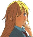 😉 emoji Kaori Miyazono by @rian95 Telegram sticker 5 of 120