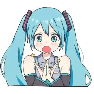 🎻 emoji Cutie miku🦢🎻 Telegram sticker 14 of 120