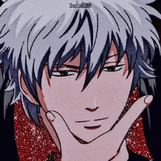❤️ emoji Sakata Gintoki ♡ @xvieravelyn Telegram sticker 11 of 71