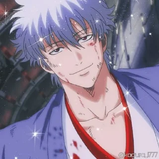 ❤️ emoji Sakata Gintoki ♡ @xvieravelyn Telegram sticker 17 of 71