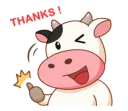 Sticker from Momo Cow 2
