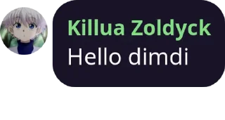 🧎‍♂️ emoji Killua's Favorites (@CalsiBot) Telegram sticker 6 of 120