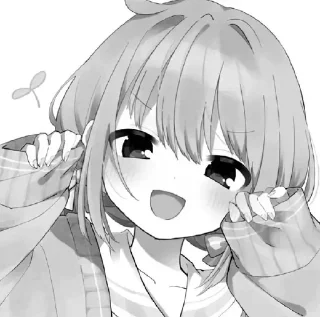 🖤 emoji Dark Anime girls [ @Cutie_Riya ] Telegram sticker 5 of 28